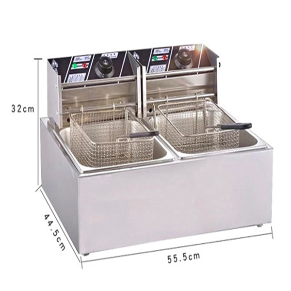 Bếp chiên nhúng điện seka sunny 6 lít,12 lít inox cao cấp, bảo hành 12 tháng