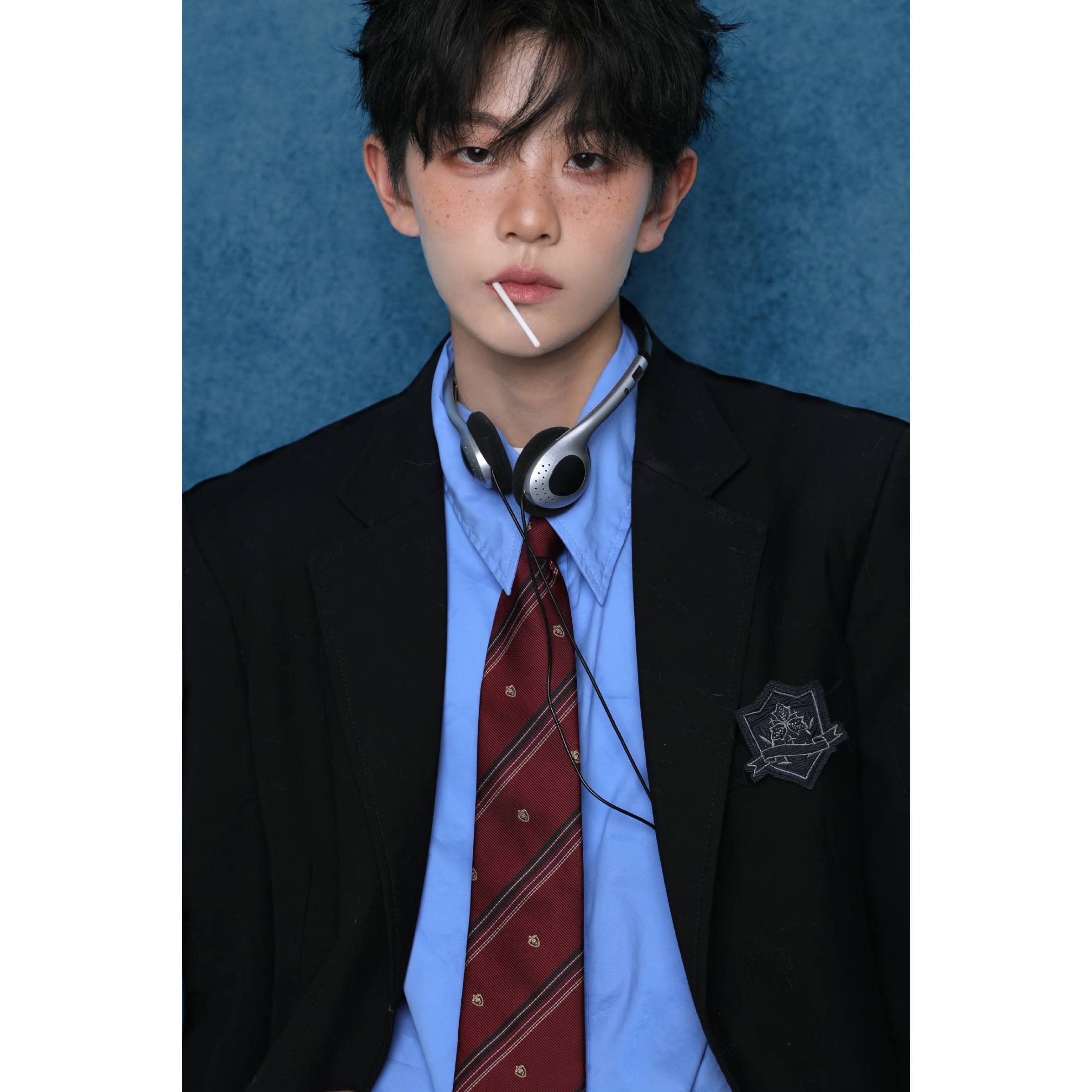 Cà Vạt University Red Striped Tie