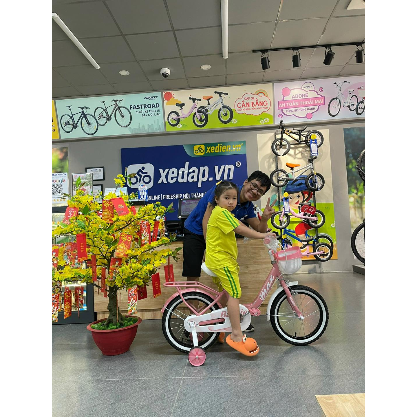 [FREESHIP]Xe Đạp Trẻ Em Giá Rẻ YOUTH MAX BIKE BARBIE - BÁNH 16 INCHES - 2022 cho bé gái 4-7 tuổi cao 1 mét- 1m 2