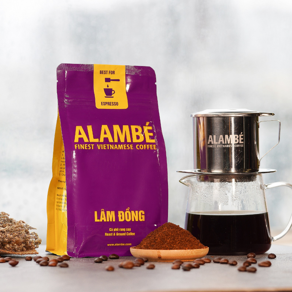 CR2_Cà phê rang xay ALAMBÉ - Lâm Đồng