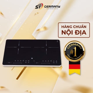 Bếp điện từ đôi wmf kult x nội địa đức công suất lớn 3500w, bếp từ đôi an toàn tiện lợi germanysnt 40002