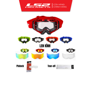 Kính chắn mũ cào cào aura goggle ls2