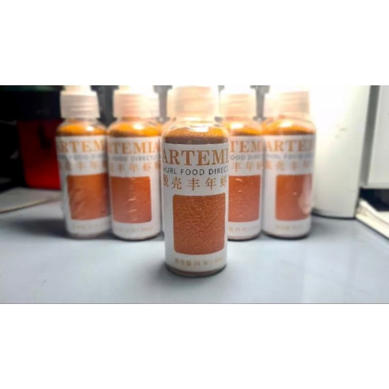 Artemia sấy khô không cần ấp - Thức Ăn Cho Cá Cảnh - Artemia Ăn Trực Tiếp Không Cần Ấp nở lọ 10ml