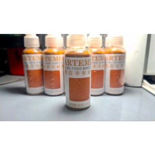 Artemia sấy khô không cần ấp - thức ăn cho cá cảnh - artemia ăn trực tiếp không cần ấp nở lọ 10ml
