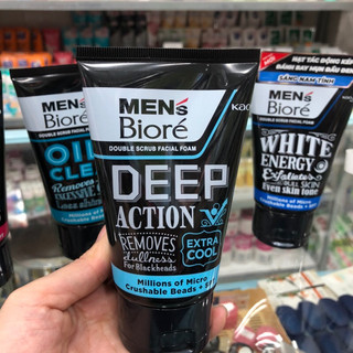 Sữa rửa mặt Biore men tuýp 100g