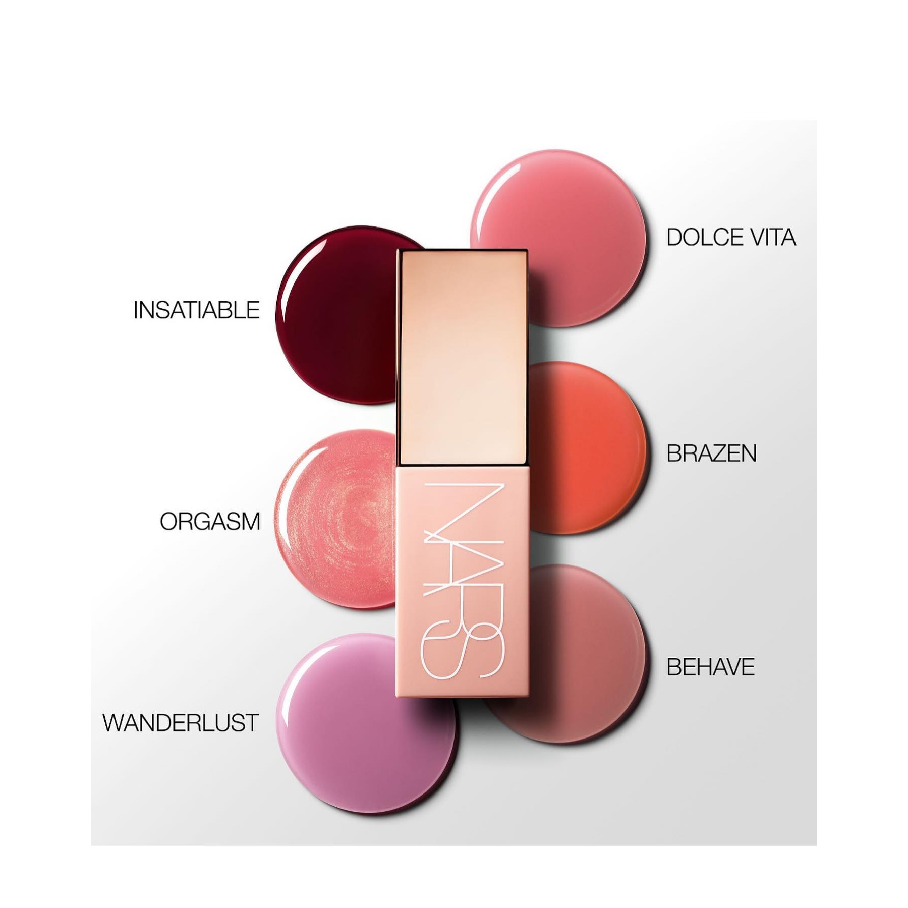 Má hồng kem NARS Afterglow Liquid mini, fullsize