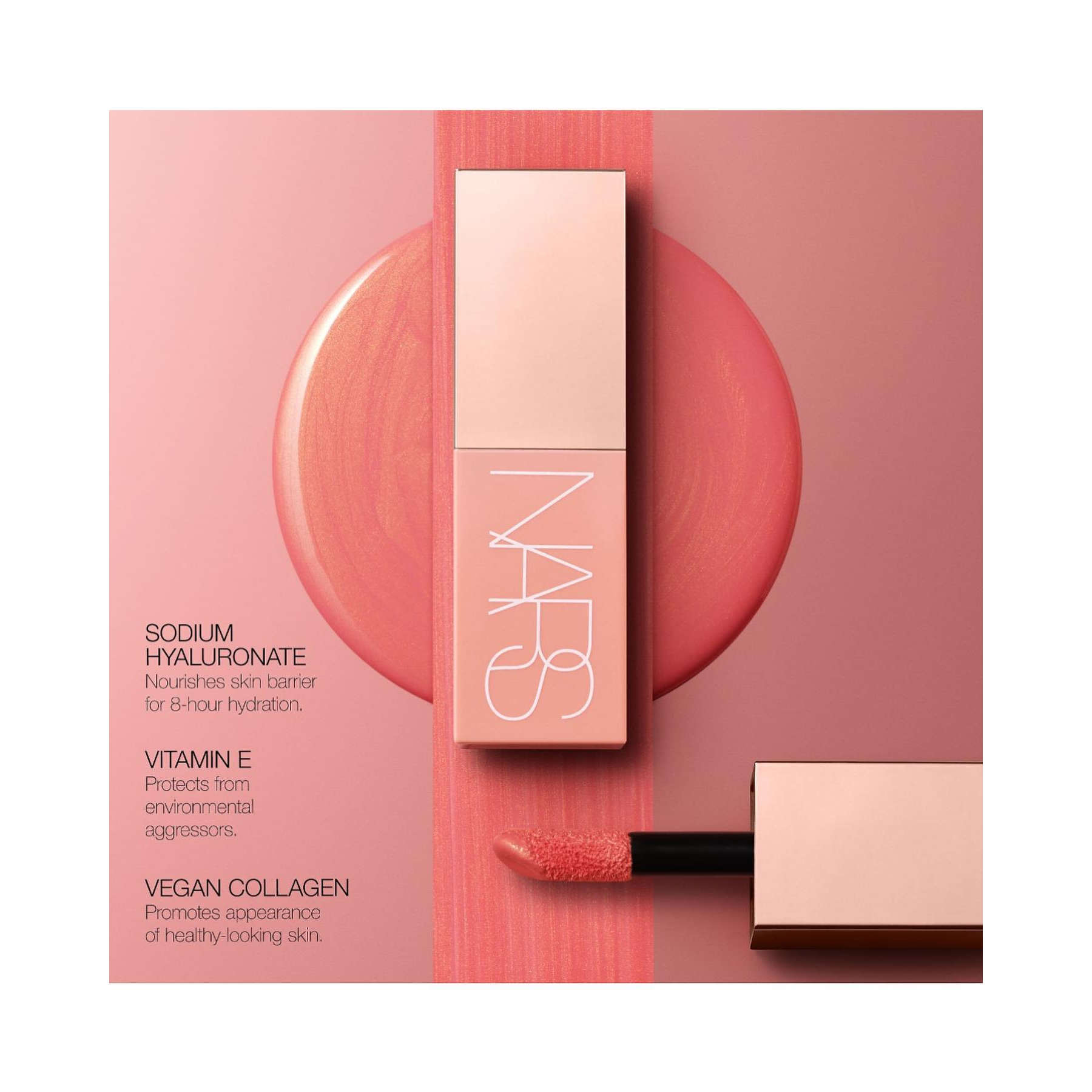 Má hồng kem NARS Afterglow Liquid mini, fullsize