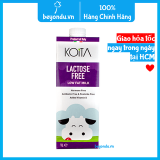 Sữa ít béo không lactose Koita 1L