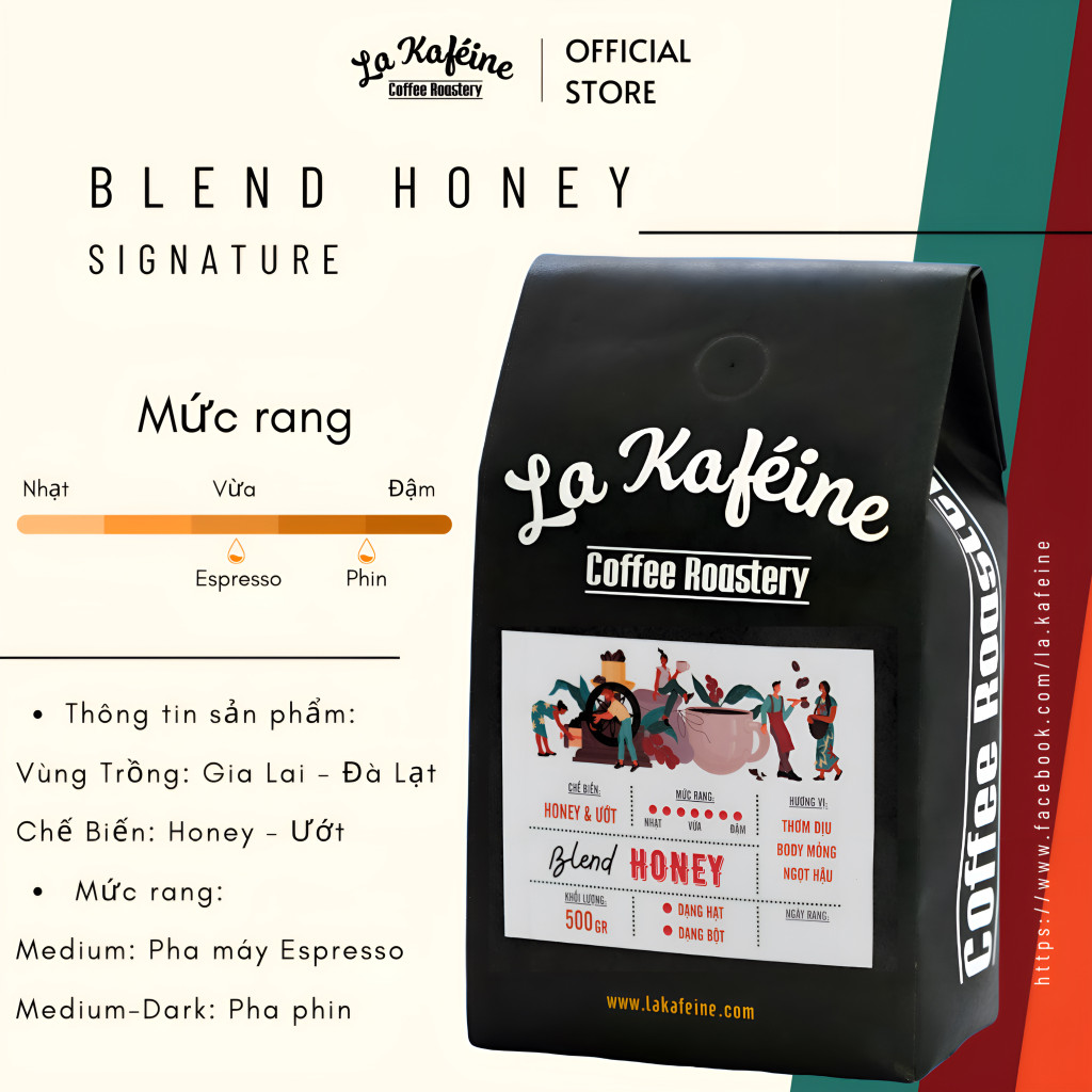 CÀ PHÊ PHA PHIN VÀ PHA MÁY - SIGNATURE BLEND 500G
