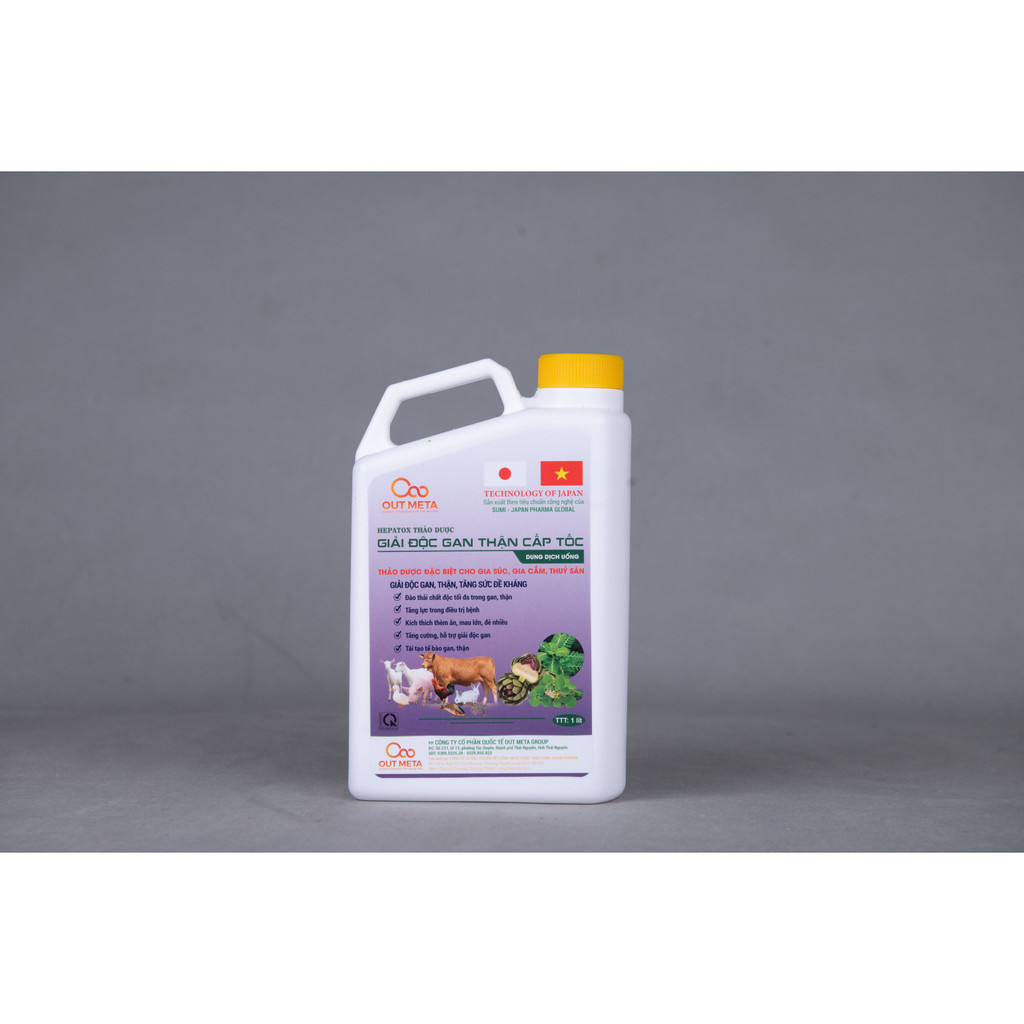 Giải độc gan thận cấp tốc cho vật nuôi