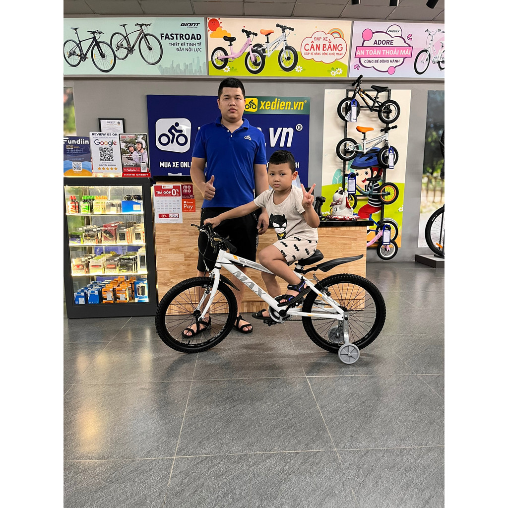 [FREESHIP] Xe Đạp Trẻ Em Youth MAX BIKE Rocky – Bánh 20 Inches – 2022 cho bé trai 7 đến 9 tuổi cao 1m2- 1m35