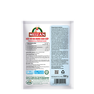 Bột mì đa dụng cao cấp Meizan 500gr