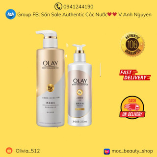 Sữa tắm và dưỡng thể Body Olay B3+
