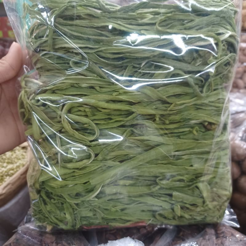 Gói 500gram Rau Tiến Vua sấy khô hàng xanh non loại 1