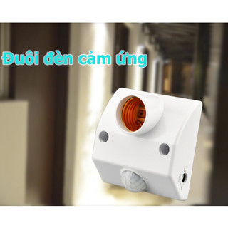 Đui đèn cảm ứng e27
