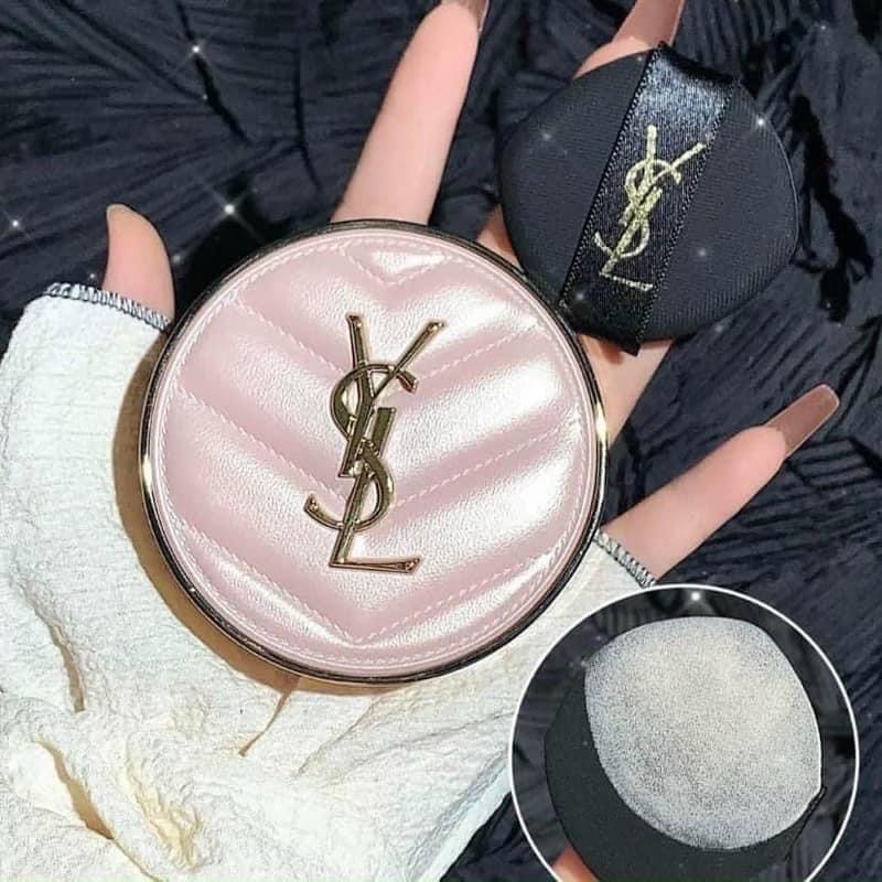 Phấn Nước YSL, Cushion YSL Cushion Touche Éclat Glow Pact - bản Hồng mới 2022 Full size