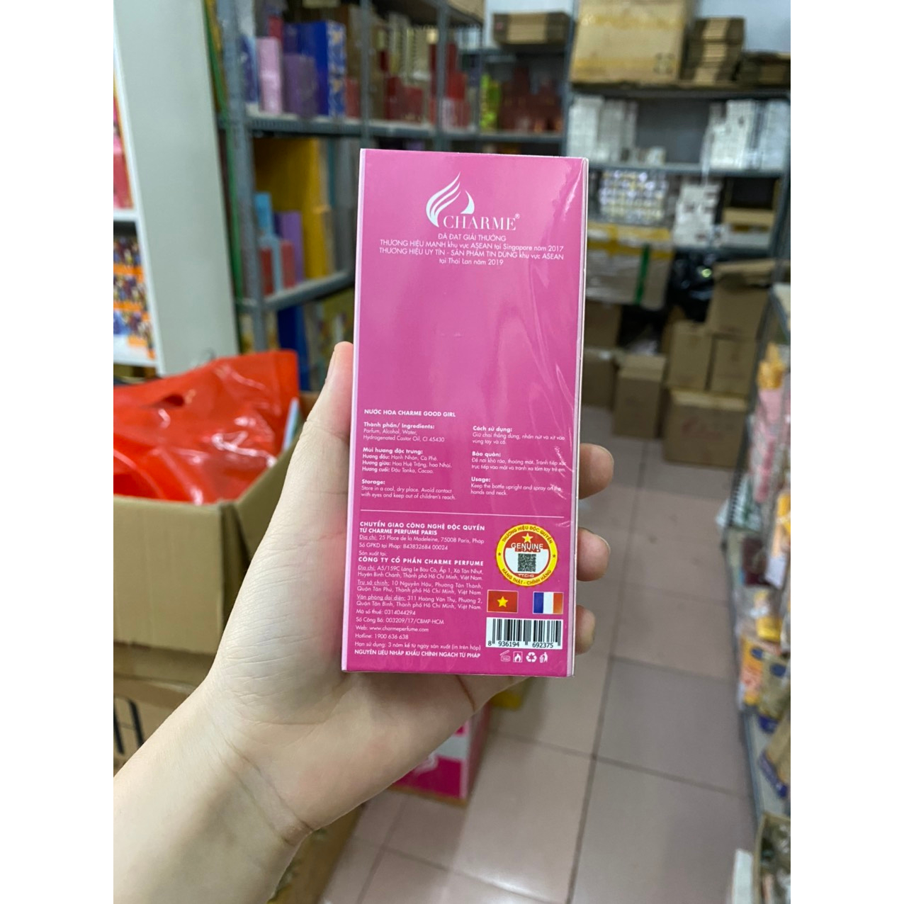Nước Hoa Nữ Good Girl Mini 20ml