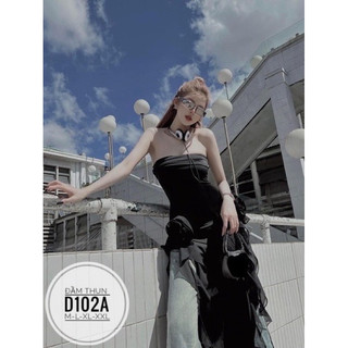 BIGSIZE Đầm thun D102A