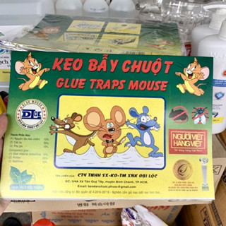 [Top Value] ( Lốc 20 miếng ) Keo dính chuột , bẫy gián côn trùng Đại Lộc - Hàng loại 1