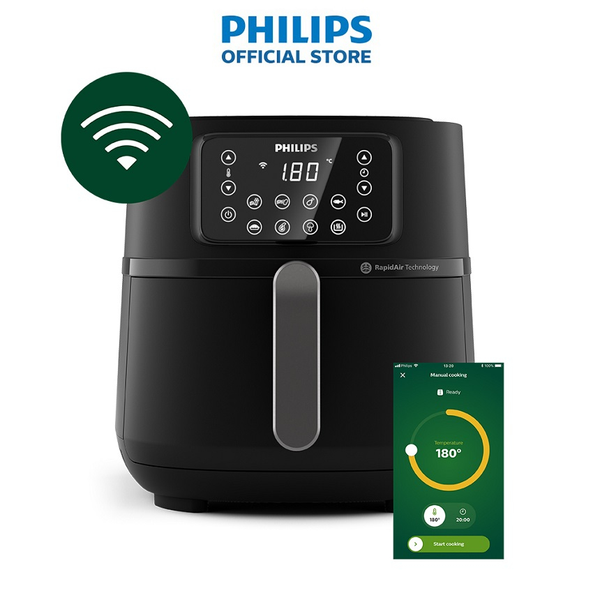 Nồi Chiên Không Dầu Philips HD9285 XXL Mẫu Mới 2023 - 7,2 lít - Bảo Hành 24 Tháng