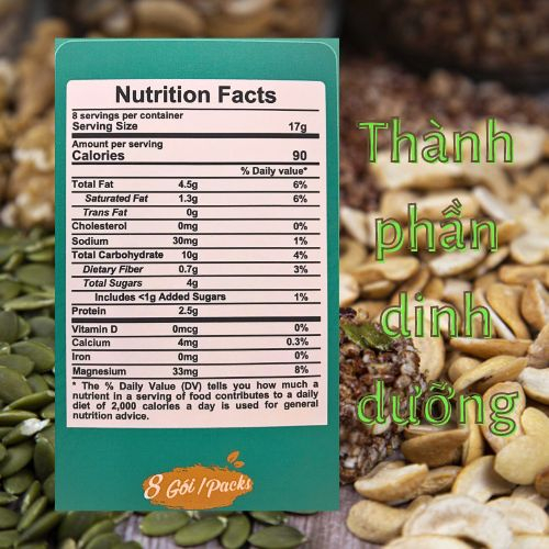 Thanh năng lượng Protein bar Trái Cây Phúc An - Thay thế bữa ăn nhẹ trước tập