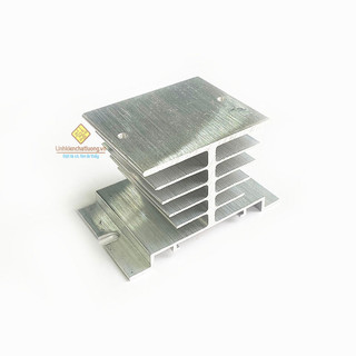 Combo 2 tản nhiệt nhôm relay bán dẫn ssr 25-40a 80x50x50mm