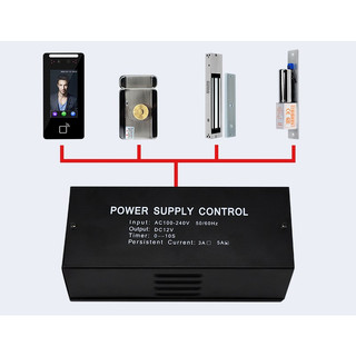 Bộ lưu điện 12v5a ups cho camera, modem wifi, kiểm soát cửa, khóa điện,... khi mất điện kèm pin sạc