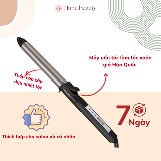 Máy uốn xoăn giả chuyên nghiệp Hàn quốc xoay trục 360 độ phi 19,22,25,32mm