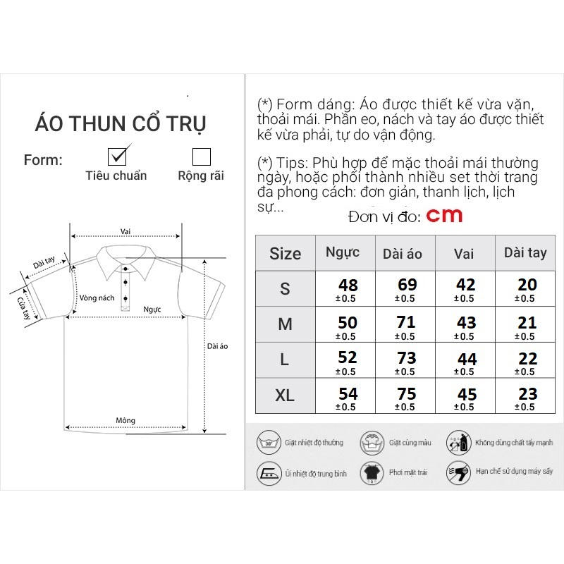 Áo Polo Nam Tay Ngắn Đơn GIản Thời Trang Thương Hiệu Y2010 TSONS 11 21967 |YaMe|