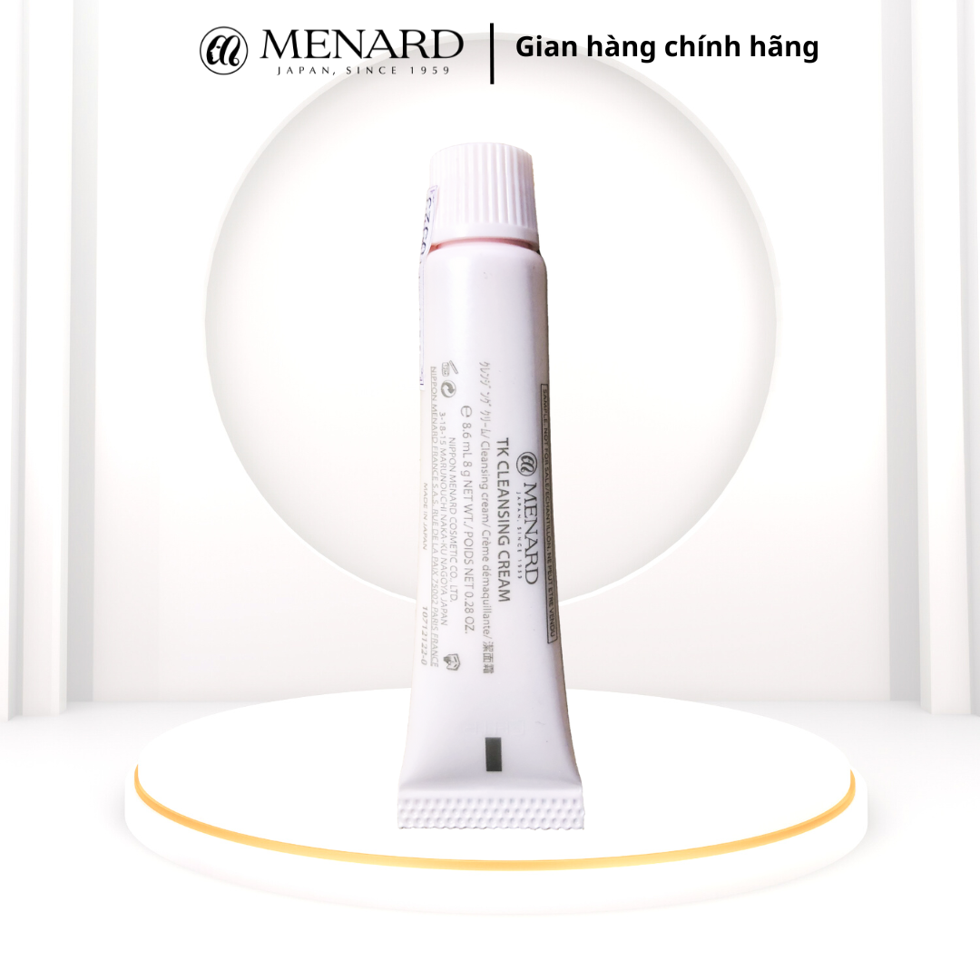 Kem tẩy trang Menard Tk Cleansing Cream 8g - Hàng chính hãng