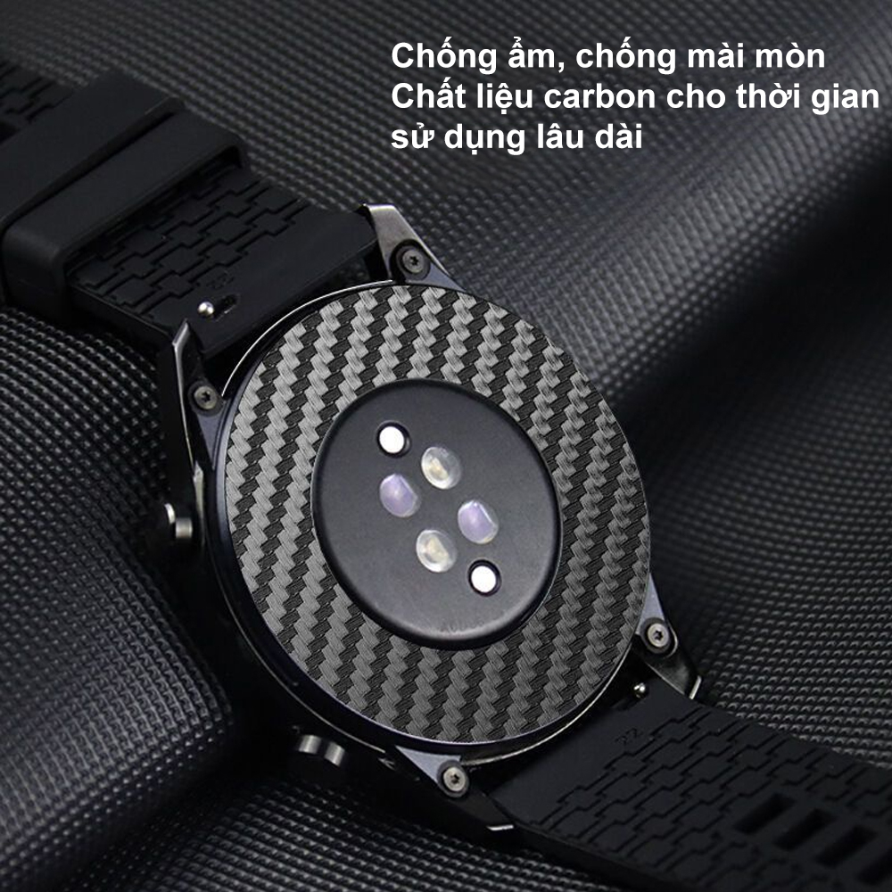 [Huawei Watch] Miếng dán vân Carbon chống mồ hôi tay Huawei GT4,GT3,GT3 Pro, GT2e, GT2, GT2 Pro