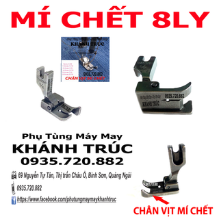 12463HR - 8ly - Chân vịt mí chết 8ly máy may (khâu) công nghiệp 1kim