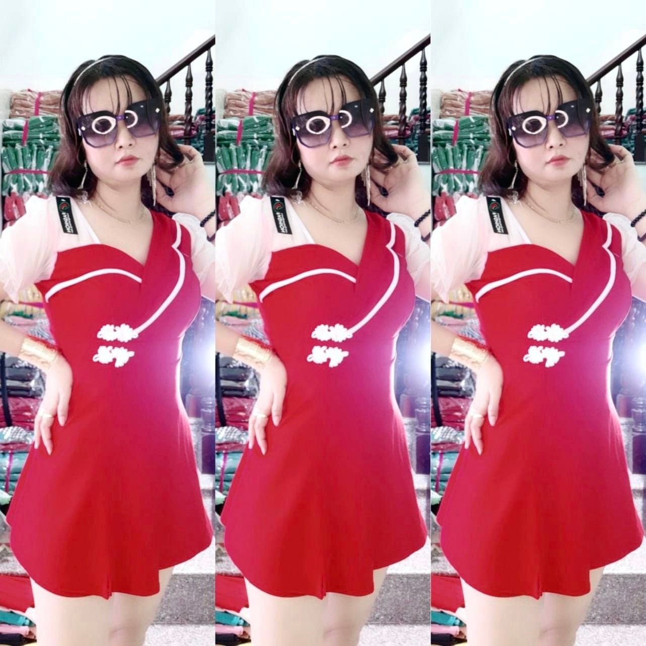 ĐẦM KÈM QUẦN ĐÙI DỄ THƯƠNG-MẶC TÔN DÁNG TAK31