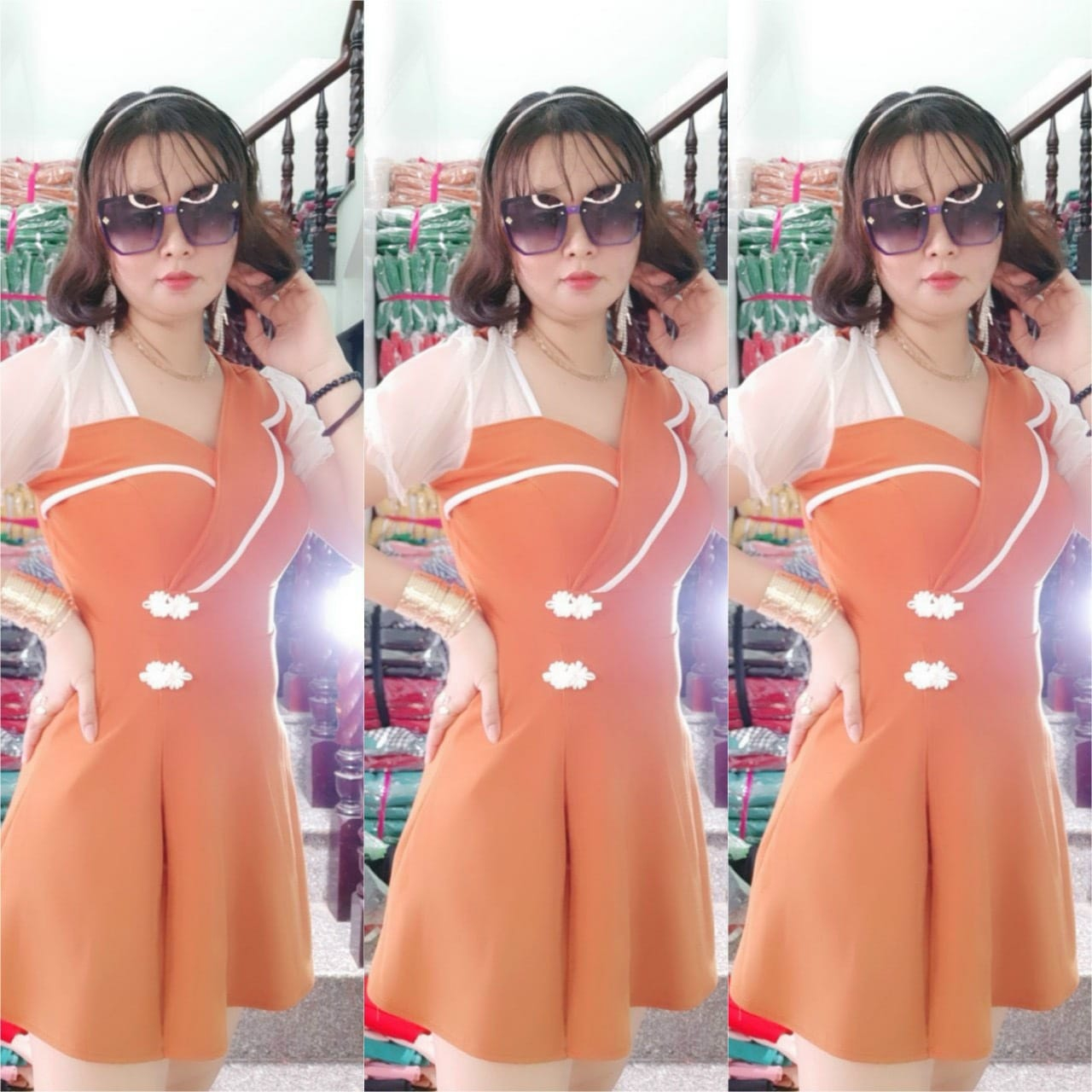 ĐẦM KÈM QUẦN ĐÙI DỄ THƯƠNG-MẶC TÔN DÁNG TAK31