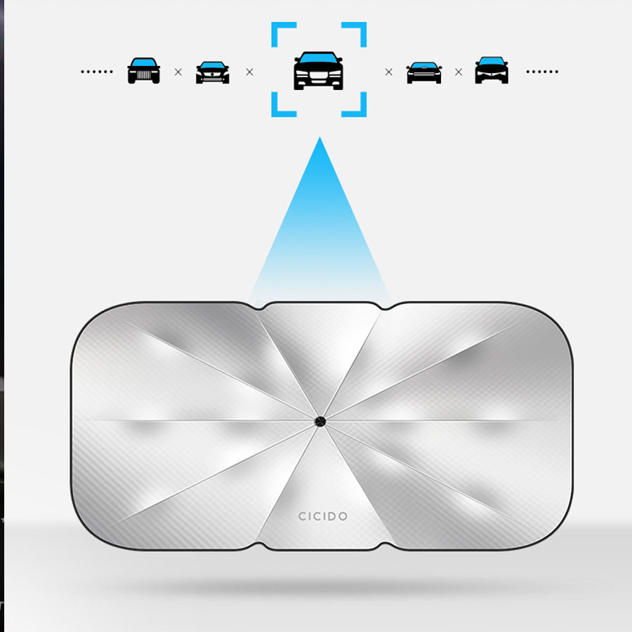 Ô Che nắng nội thất ô tô hàng nhập khẩu chính hãng CICIDO, dù che kính lái xe hơi chống nắng, rèm che nắng ô tô cao cấp | BigBuy360 - bigbuy360.vn