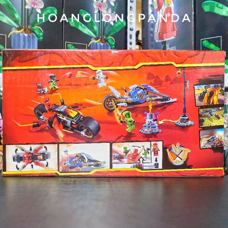 Lắp ráp SX 21161 | 70667 Kai's Blade Cycle & Zane's Snowmobile | 376 chi tiết