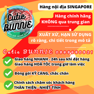 SINGAPORE Dầu gió Xanh Trắng Vàng Con Ó Mini 3ml date 2027 Eagle Brand