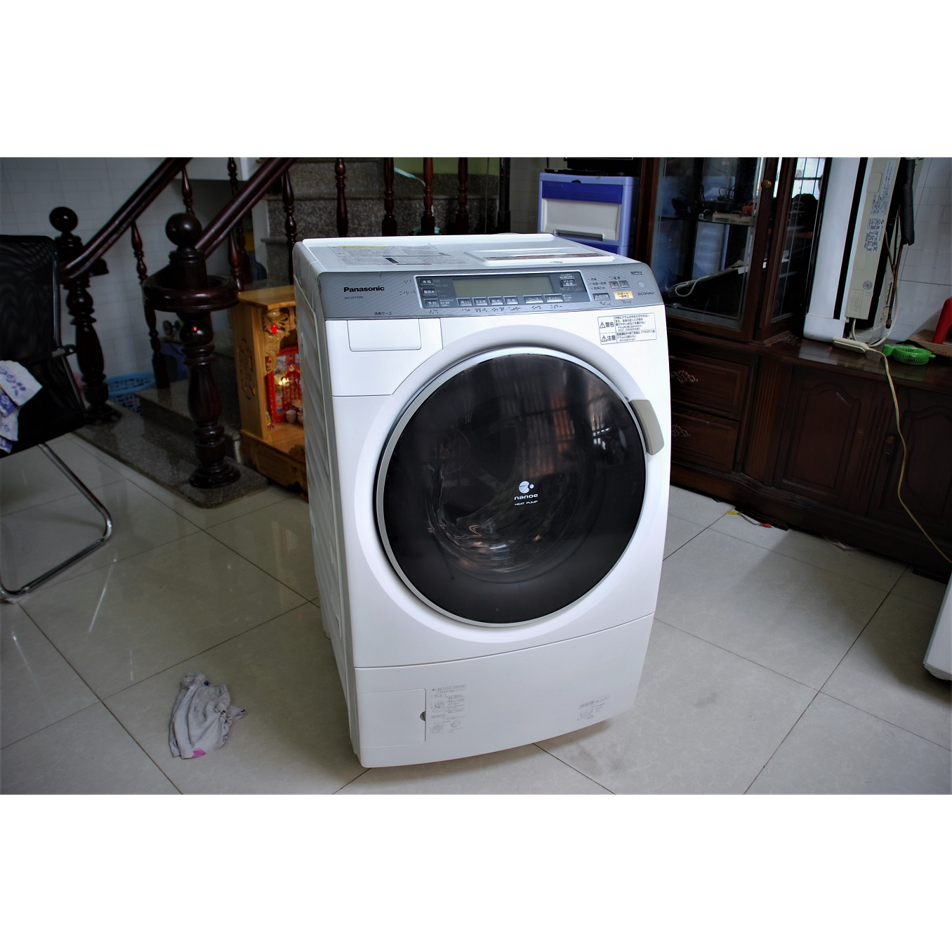 Máy giặt nội địa Nhật PANASONIC NA-VX7200 cực mới (2013)