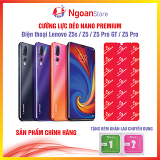 Cường lực dẻo nano cho điện thoại lenovo z5s / z5 / z5 pro gt / z5 pro - ngoan store