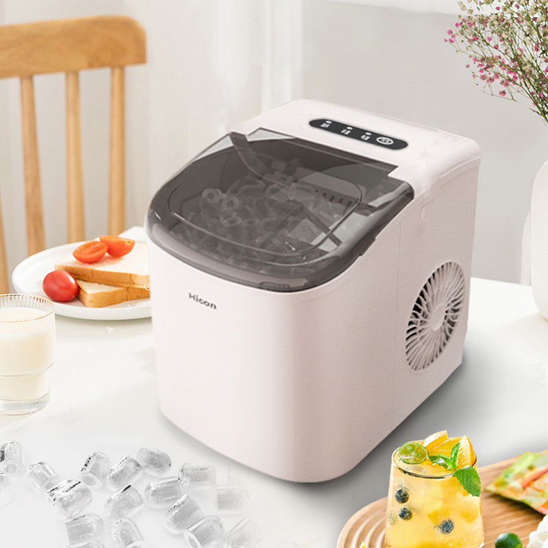 Máy Làm Đá Viên Tự Động Chỉ Trong 6 Phút XIAOMI HICON Chính Hãng Công Suất Mạnh Mẽ Tiết Kiệm Điện Làm Đá Nhanh Chóng
