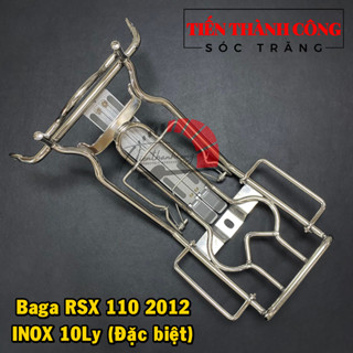 Baga giữa INOX 10Ly (Đặc biệt) gắn dòng xe RSX 110 2012 (siêu nhân)/Baga RSX 110 2012 (siêu nhân) INOX 10Ly (Đặc biệt)
