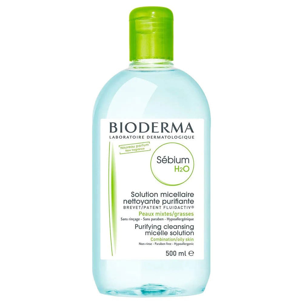 Bioderma Nước Tẩy Trang Dành Cho Da Nhờn Và Da Mụn Sebium H20 500ml