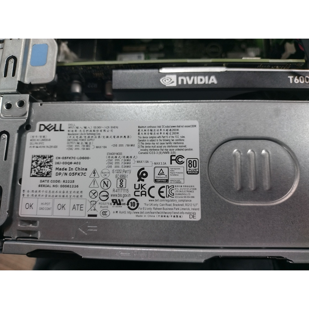 Nguồn Dell 3000 7000 5000 3910 3710 3660 3901 366 XPS8950 , Dell Precision 3460 SFF Chính Hãng