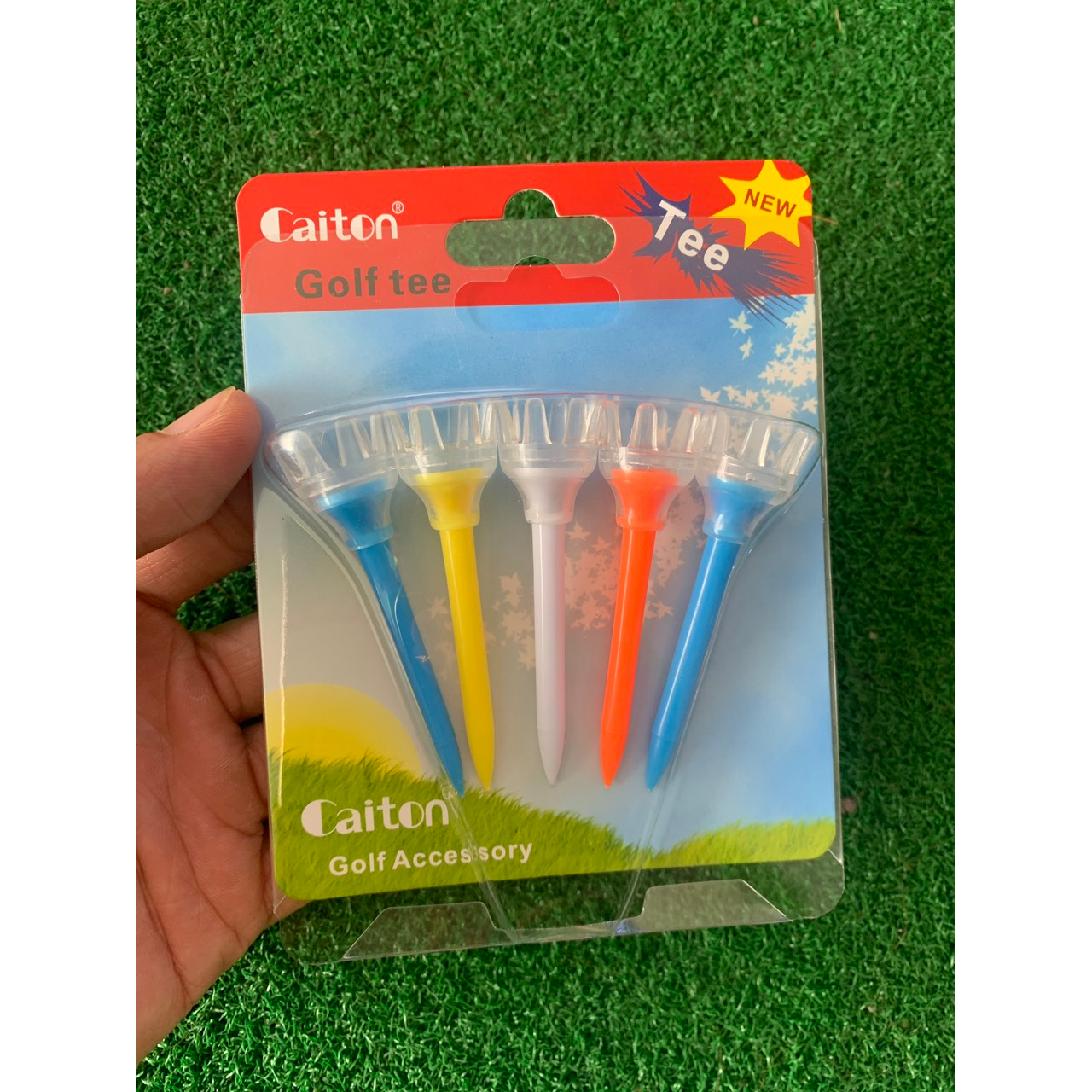 Tee golf gói 5 chiếc ngắn và dài