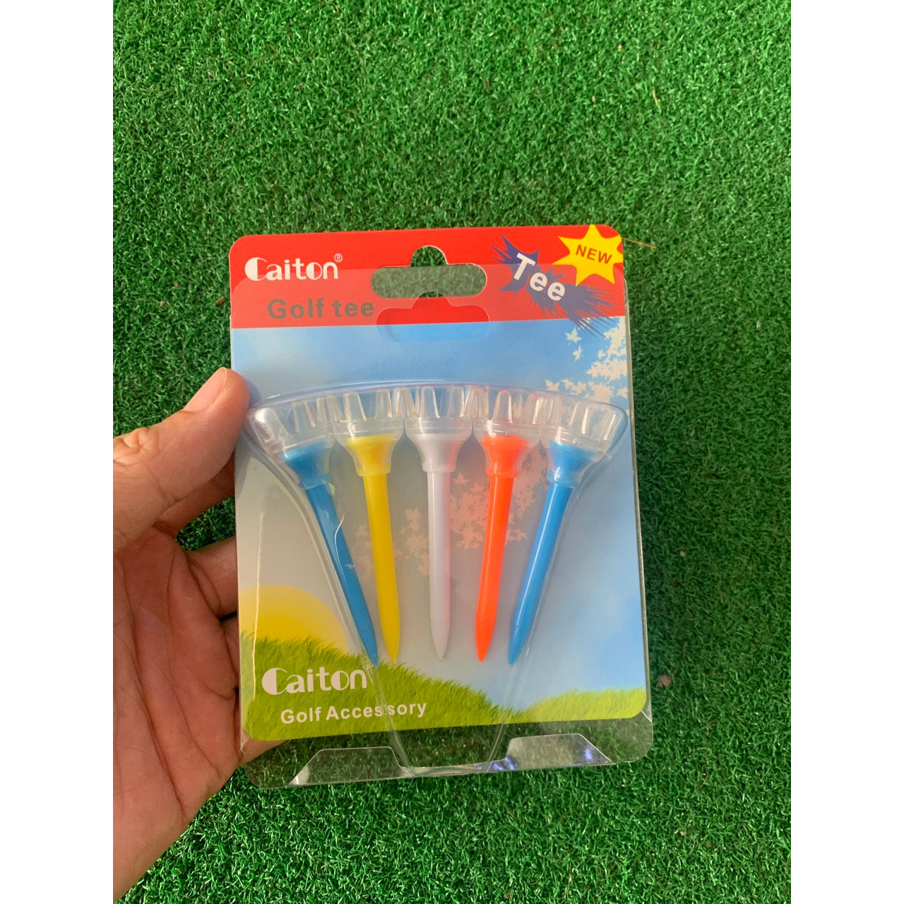 Tee golf gói 5 chiếc ngắn và dài