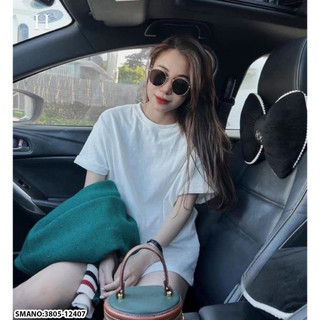 Áo thun đen,trắng basic chất cotton siêu dày dặn , áo dễ phối đồ