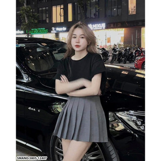 Áo thun đen,trắng basic chất cotton siêu dày dặn , áo dễ phối đồ