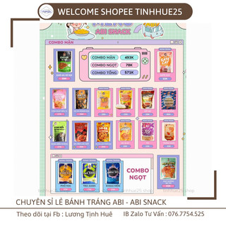 Bánh tráng abi - abi snack