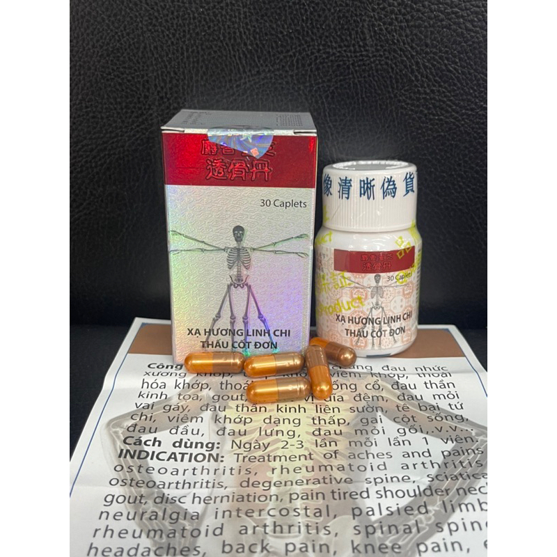 Xạ Hương Linh Chi Thấu Cốt Đơn Xương Khớp