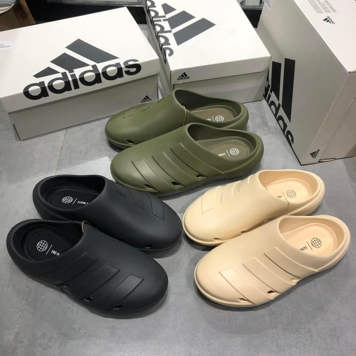 Hàng Chính Hãng Dép sục Adidas Adicane CLOG 3 màu siêu bền và không thấm nước